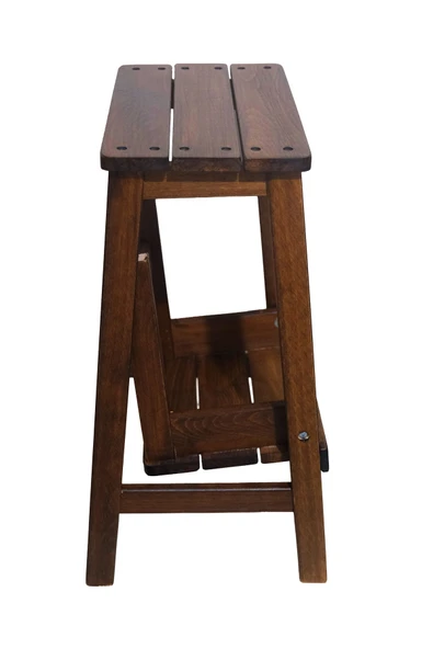 ARMES EV CONCEPT Ahşap Merdiven Tabure – 2 Basamaklı - Sağlam, Şık ve El Yapımı - Resim 5