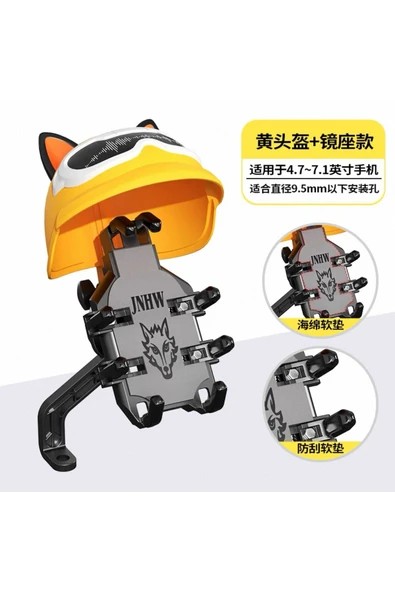 LENSUN K-360 Motor Motosiklet Bisiklet Telefon Tutucu YağmurGüneş Koruyucu - Resim 4