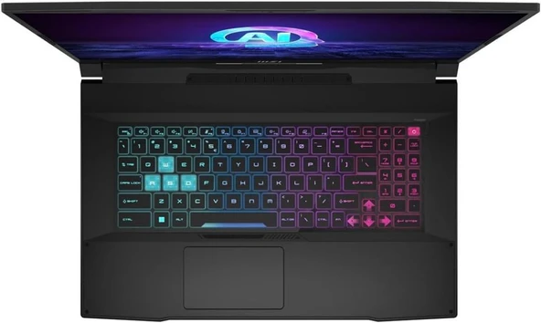 MSI Katana A17 AI B8VG-862XTR Ryzen 9 8945HS 32 GB 1 TB SSD RTX4070 17.3" Full HD Gaming Laptop - OUTLET ÜRÜN - Resim 4