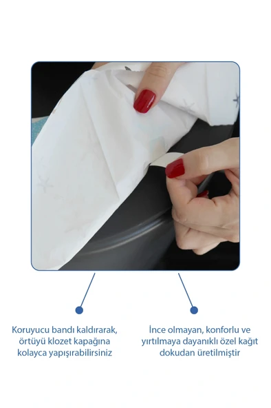 Babyjem 924 Atılabilir Klozet Örtüsü 30 Adet - Resim 5