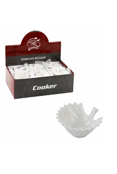 Cooker Reçellik Porselen Yaprak CKR3623 ürün görseli