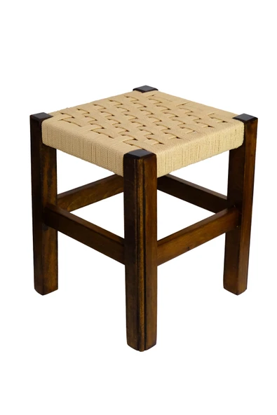 ARMES EV CONCEPT Kare Masa ve 1 Adet Örme Hasır Tabure Takımı (35 cm) - Resim 4