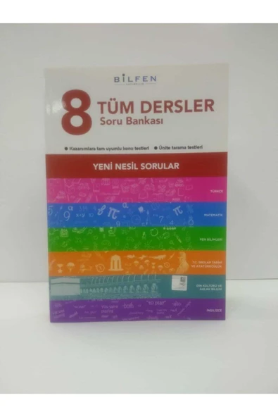 Bilfen Yayıncılık 8. Sınıf Tüm Dersler Soru Bankası - Resim 3