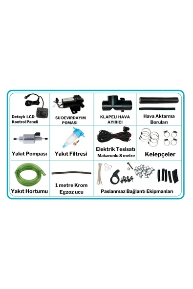 Cool man Coolman Thermal Su Isıtmalı Dizel Isıtıcı 7 Kw (12V) - Resim 7