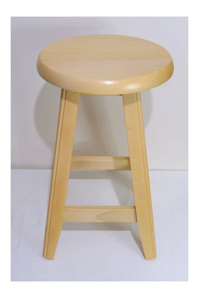 ARMES EV CONCEPT Ahşap Tabure (45 CM) – Şık Ve Dayanıklı - Resim 5