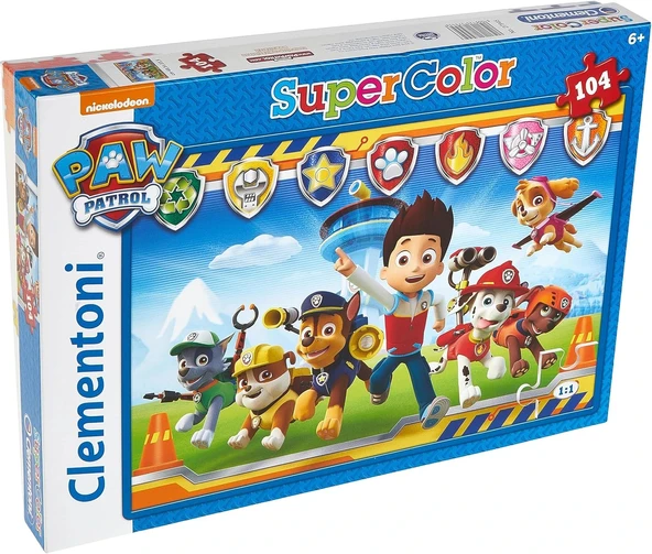 Clementoni 104 Parça Puzzle Paw Patrol ürün görseli 1