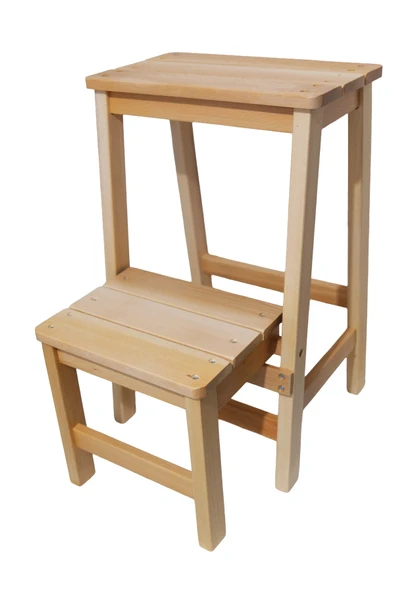 ARMES EV CONCEPT Ahşap Merdiven Tabure – 2 Basamaklı - Sağlam, Şık ve El Yapımı ürün görseli