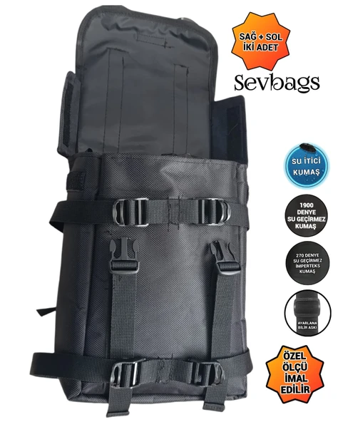 sevbags motosiklet avadanlık ön koruma demiri çantaları ürün görseli 1