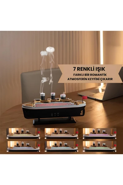 LENSUN NOMTEKNO/Titanik Gemi Oda hava Nemlendirici ürün görseli