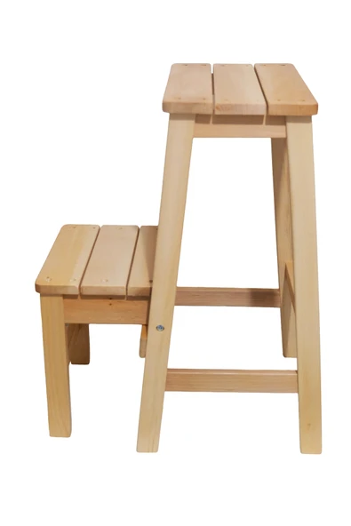 ARMES EV CONCEPT Ahşap Merdiven Tabure – 2 Basamaklı - Sağlam, Şık ve El Yapımı - Resim 7