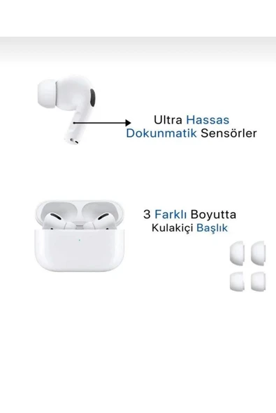 LENSUN Air Pro2 ANC Bluetooth Kulaklık Gürültü Engelleme&Şeffaf Mod Ios ve Android - Resim 2