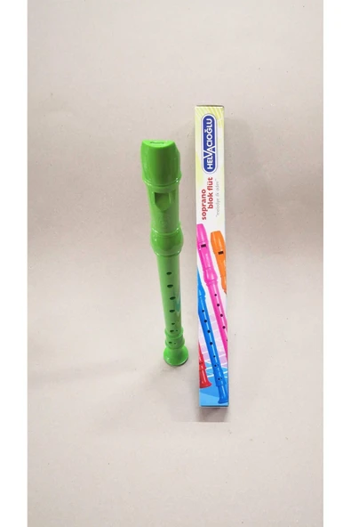 Helvacıoğlu Melodika Soprano Blok Flüt Yeşil ürün görseli