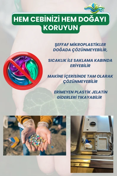 BULAŞIK MAKİNESİ PARLATICILI TOZ DETERJAN 2 X 1 KG - Resim 6