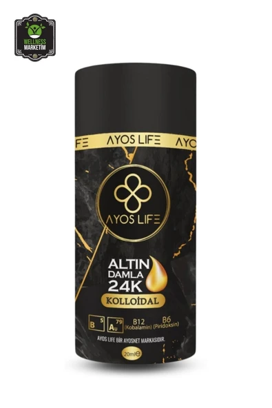 AYOSLİFE ALTIN DAMLA 200PPM 20ML VİT. B6 & VİT. B12 - Resim 4
