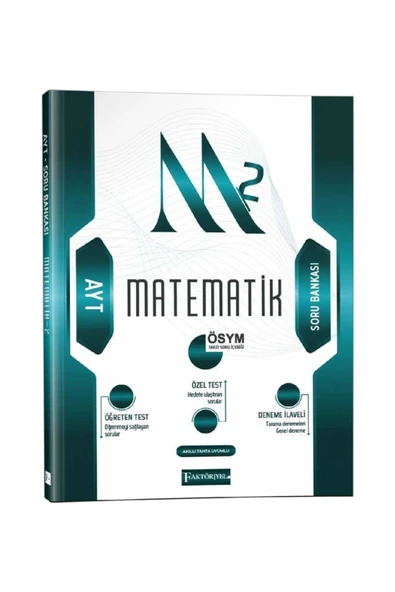 FAKTÖRİYEL YAYINLARI Ayt Matematik Soru Bankası ürün görseli 1
