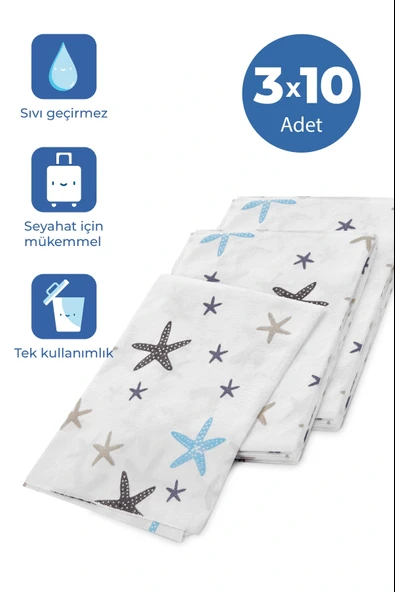 Babyjem 924 Atılabilir Klozet Örtüsü 30 Adet ürün görseli 1