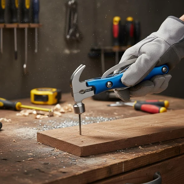 WORKPRO WP382018 12 IN 1 Çok Fonksiyonlu Profesyonel Çekiçli Pense Seti - Resim 8