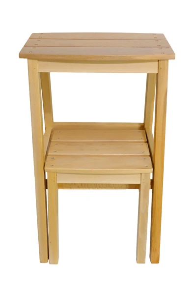 ARMES EV CONCEPT Çok Amaçlı Ahşap Merdiven Tabure – 2 Basamaklı - El Yapımı - Resim 5