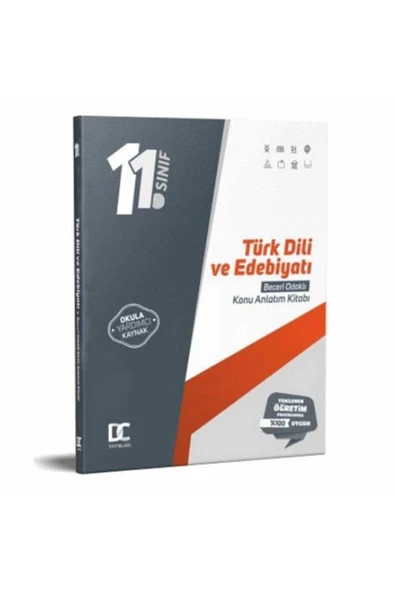 Doğru Cevap Yayınları 11.Sınıf Türk Dili ve Edebiyatı Beceri Odaklı Konu Anlatım Kitabı ürün görseli 1