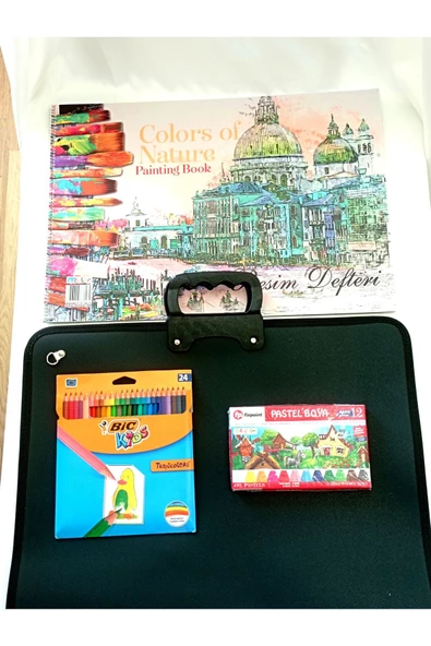 Kampus Kırtasiyem BİC RESİM BOYAMA SETİ - Resim 2