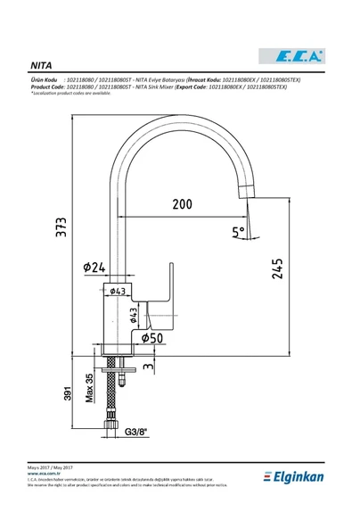 Eca Nita Eviye Bataryası 102118080 - Resim 2