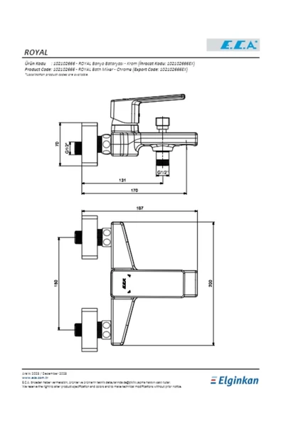 Eca Royal Banyo Bataryası - Resim 2