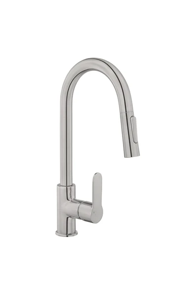 Eca Nita Spiralli Eviye Batarya Kuğu Boru Paslanmaz Çelik Görünümlü ürün görseli