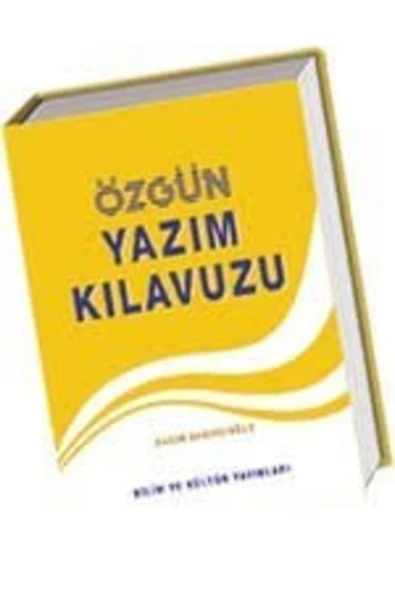 Bilim Kültür Yayınları Özgün Yazım Klavuzu ürün görseli 1