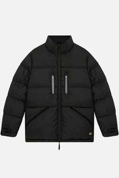 Urbanwild Şişme Erkek Mont Siyah ürün görseli 1