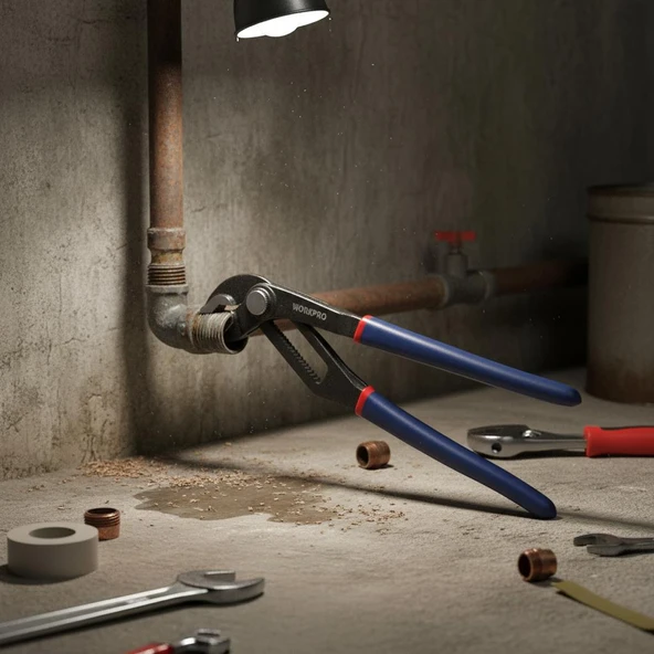 WORKPRO WP231086 200MM CR-V Profesyonel Ayarlı Düğmeli Fort Pense - Resim 7