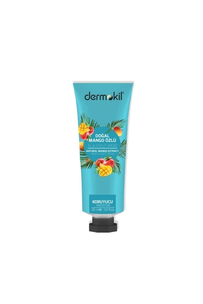 Dermokil 5'li set Kenevir Tohumu+Mango+Kiraz+Avakado+Zeytinyağlı Yağlı El ve Vücut Kremi 30 ml - Resim 2