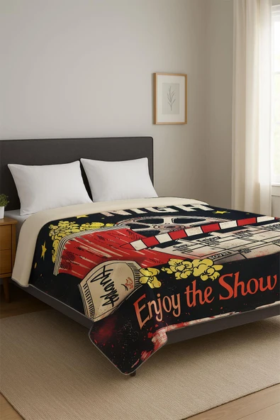 Soft Touch Çift Kişilik Yumuşak Dokulu Modern Konfor Serisi Battaniye YBT0019 RENKLİ 195 X 220 ürün görseli 1