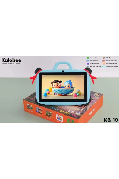 KALOBEE KB10 7 İnç IPS Ekranlı Android Çocuk Tableti, 2 GB RAM 128 GB ROM ürün görseli