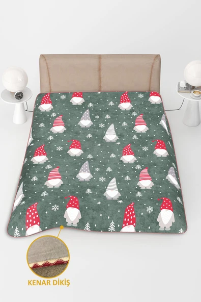 Soft Touch Çift Kişilik Yumuşak Dokulu Modern Konfor Serisi Battaniye YBT0016 RENKLİ 195 X 220 - Resim 2