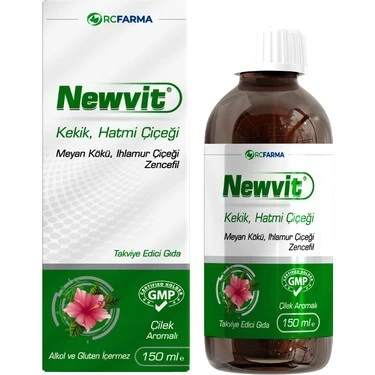 NEWVİT KEKİK, HATMİ ŞURUP ürün görseli 1