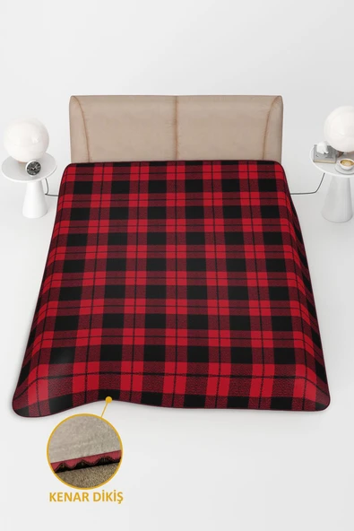 Soft Touch Çift Kişilik Yumuşak Dokulu Modern Konfor Serisi Battaniye YBT0030
 RENKLİ 195 X 220 - Resim 2