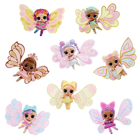 L.O.L. Surprise Fairies! Tots Peri LOL Bebeği Sürpriz Paket - Resim 4