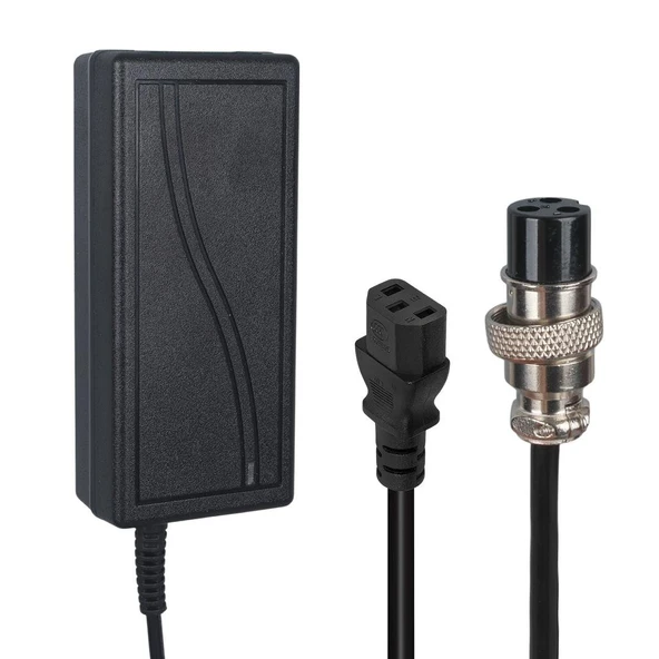 Powermaster 36 Volt 2 Amper 3 Pin Scooter Şarj Adaptörü Cihazı AD0002 ürün görseli
