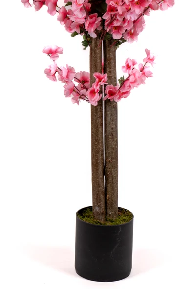 120 cm Yoğun Yapraklı Pembe Yapay Japon Bahardalı Ağacı - Resim 4