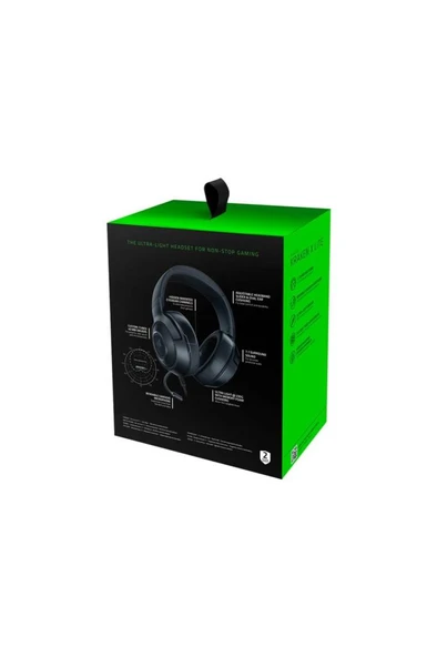 RAZER Kraken X Lite RZ04-02950100-R381 7.1 Surround Mikrofonlu Kablolu Gaming (Oyuncu) Kulaklık Teşhir - Resim 6