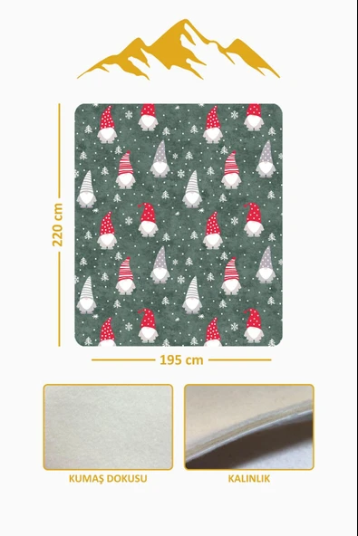 Soft Touch Çift Kişilik Yumuşak Dokulu Modern Konfor Serisi Battaniye YBT0016 RENKLİ 195 X 220 - Resim 3