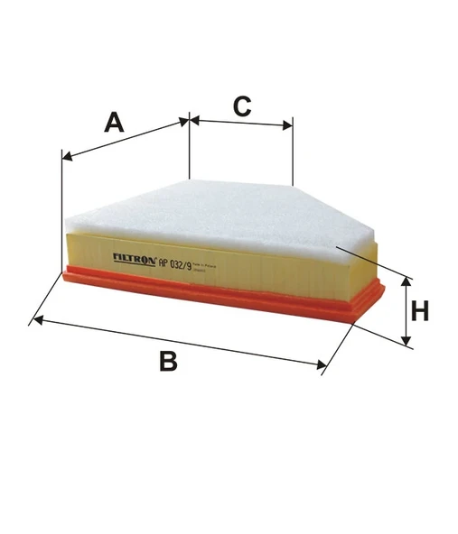 AP032/9 - Hava Filtresi - Filtron - Resim 2