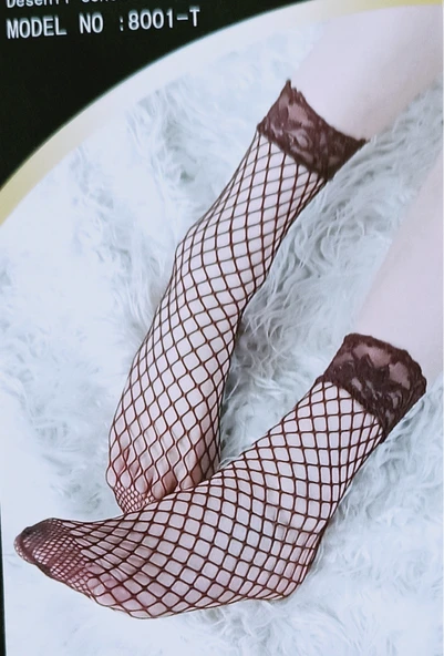 Vog Tüllü File Soket Çorap ürün görseli