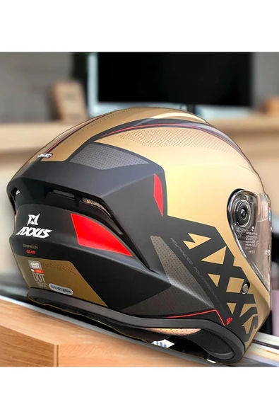 DRAKEN S GEAR A9 MATT GOLD - Resim 3