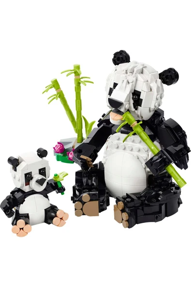 LEGO ®Creator 3’ü 1 Arada Vahşi Hayvanlar: Panda Ailesi 31165 - 8 Yaş ve Üzeri  Yapım Seti (626Parça) ürün görseli