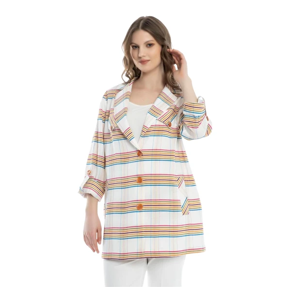 KADIN GÖMLEK 24YBLZ7043 - Resim 4