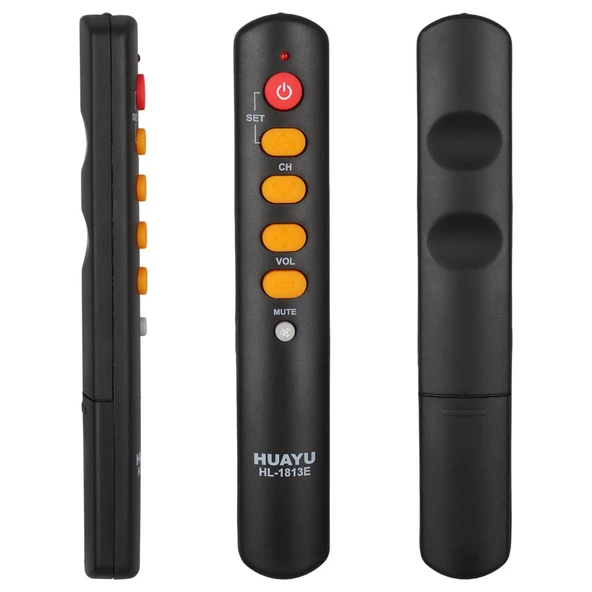 Huayu HL-1813E V2 6 Tuşlu Kopyalanabilir Tv Stb Dv Dvb Kumandası Akıllı Kumanda ürün görseli 1