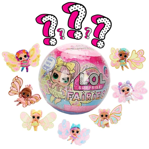 L.O.L. Surprise Fairies! Tots Peri LOL Bebeği Sürpriz Paket ürün görseli