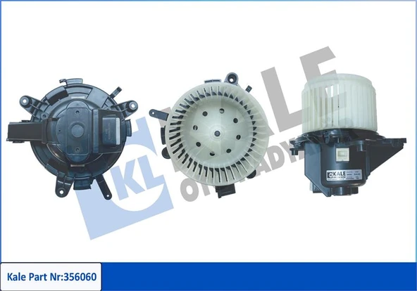 KALE 356060 KALORİFER MOTORU COMBO E-GRANDLAND-VIVARO C-ZAFIRA LIFE-PARTNER-BERLINGO-P3008-P5008-EXPERT- JUMPY-TRAVELLER-C4 PICASSO-C5 AIRCROSS-DS7 1609690180-9821292180-9849717380 ürün görseli 1