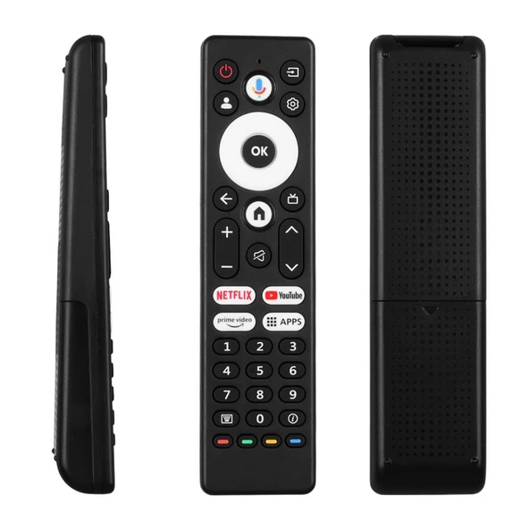 Ayt Arçelik A65 E 795 B Beko B43 D 697 B Grundig 55 GKU 700 Netflix Youtube Prime APPS Ses Komutlu Lcd Led Tv Kumanda ürün görseli 1